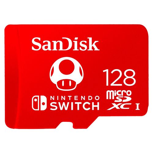 Memoria micro sd 128 GB para Nintendo switch Sandisk