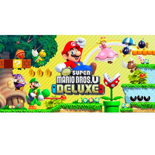 Videojuego new super mario u deluxe Nintendo switch