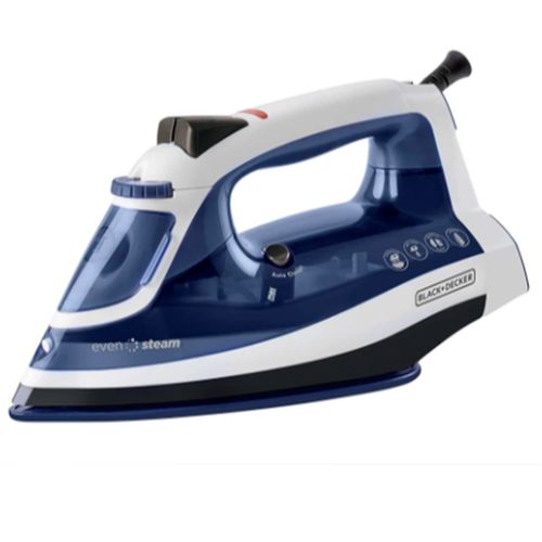 Plancha de vapor Black and Decker azul-blanco  ir1920