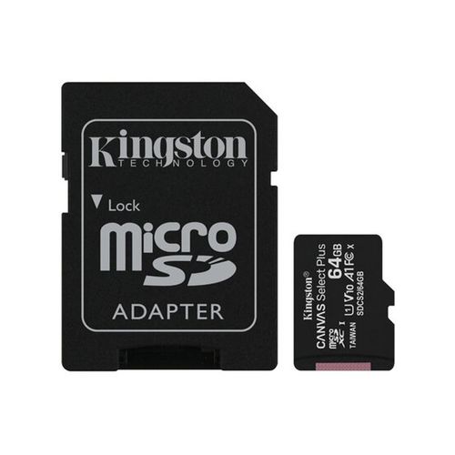 Memoria Micro SD Kingston SDcs2-64Gb Clase 10