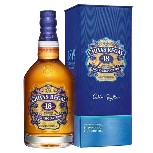 Whisky Chivas Regal 18 años 750 ml