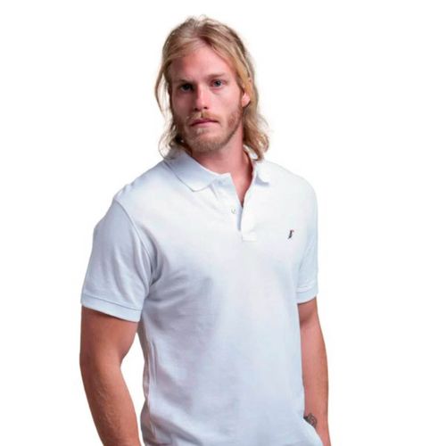 Playera tipo polo Tucané blanco para caballero MAGIC ORIGINAL