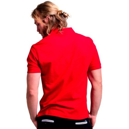 Playera Casual Polo Para Caballero Tucané Rojo Magic Original