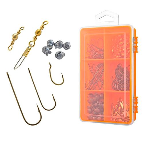 Caja De Accesorios Para Pesca South Bend Naranja Vp-9