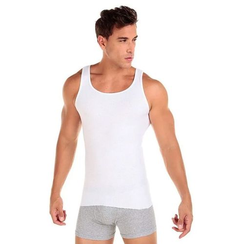 Playera Rinbros blanco para caballero 3001C01