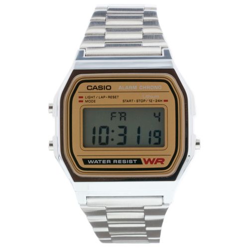 Reloj juvenil unisex Casio dorado a158wea-9vt