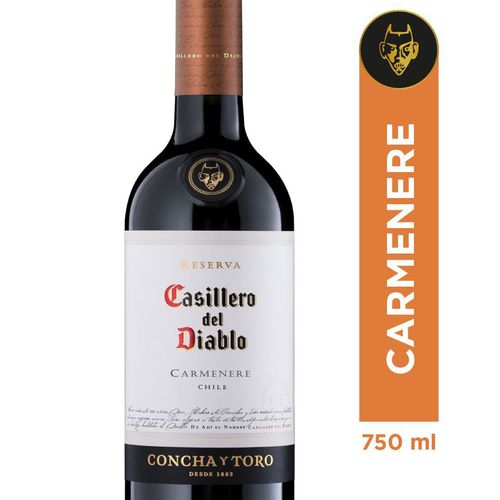 Vino Tinto Casillero Del Diablo Carmenere 750 Ml