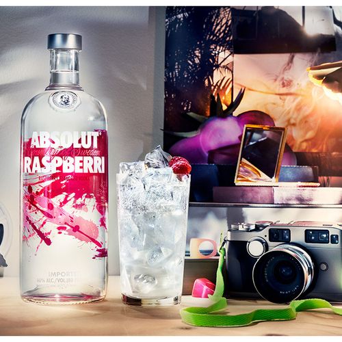 Vodka Absolut raspberri 750 ml