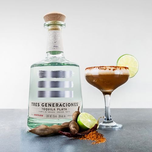 Tequila Tres Generaciones plata sauza750 ml