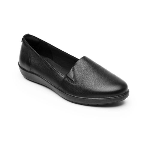 Mocasín Confort Para Dama Flexi Negro Amelie 101905