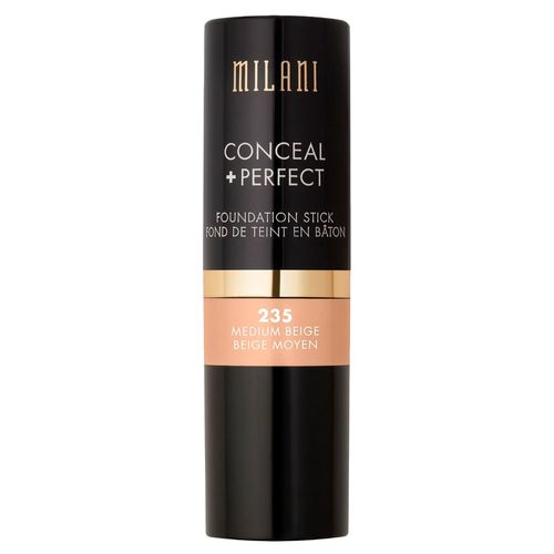 Maquillaje facial para dama Milani conceal perfect foundation stick beige medio mcps-235