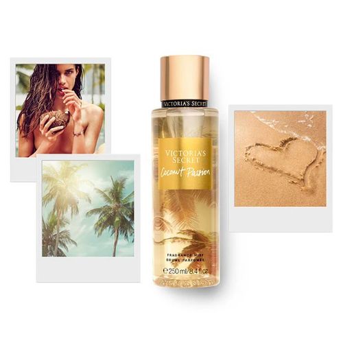 Body Mist Para Dama Victoria Secret Coconet Passion 250ml VICSECMIS11