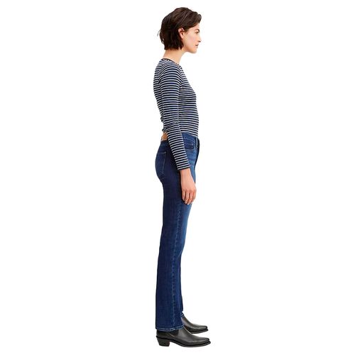 Pantalón de mezclilla para dama Levi's 314 shaping straight azul 19631-0121