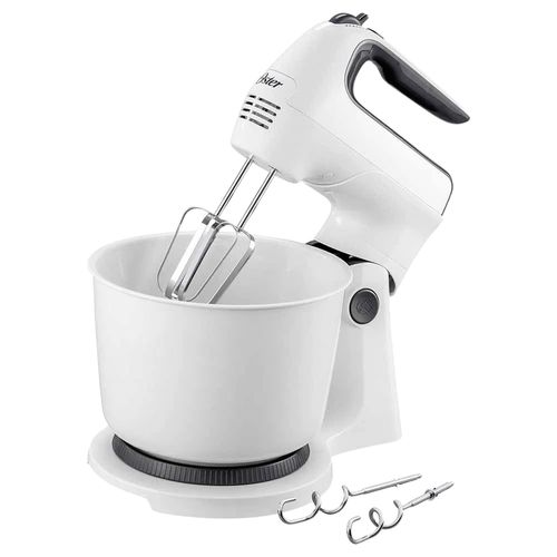 Batidora Oster de mano y pedestal blanca fpsths3610013