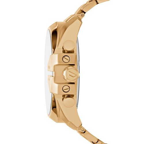 Reloj juvenil para caballero Diesel mega chief dorado dz4360
