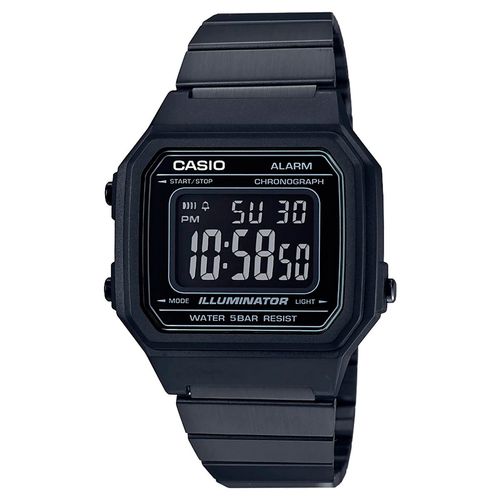 Reloj juvenil unisex Casio vintage negro b650wb-1bvt