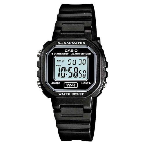 Reloj Juvenil Para Dama Casio Negro LA-20WH-1ACF