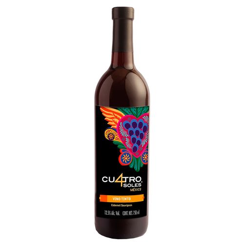 Vino tinto 4 soles varietales 3 pack 2.25l