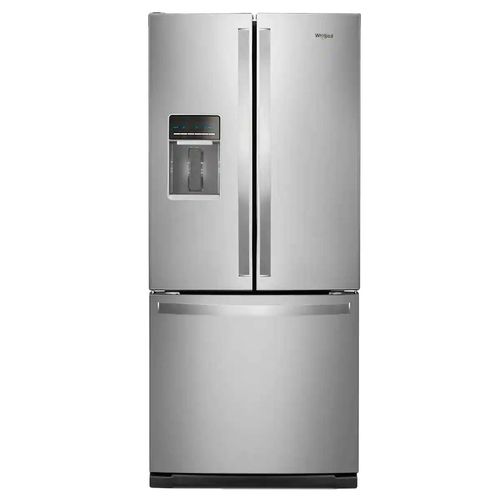 Refrigerador bottom mount Whirlpool 20 pies gris acero mwrf220sehm
