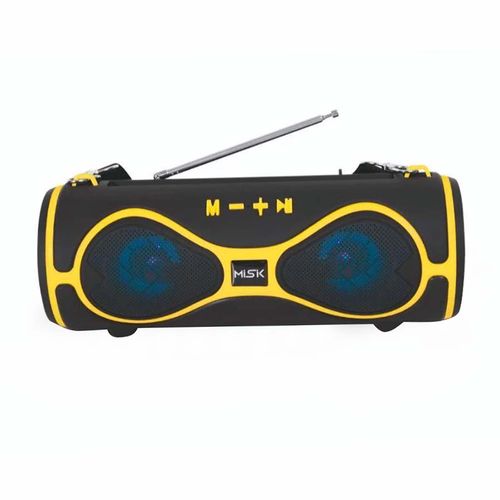 Bocina para mp3 Misik tws con luz led ms210