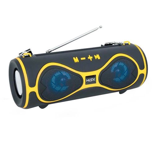 Bocina para mp3 Misik tws con luz led ms210