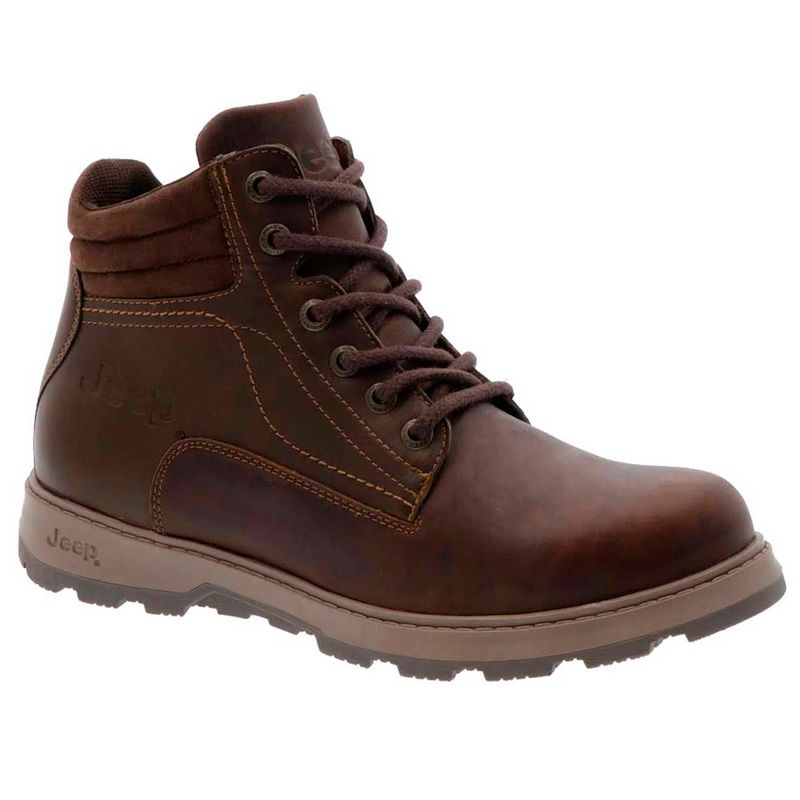 Bota Casual Para Caballero Jeep Encino Cafe 16501 La Marina