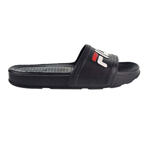 Sandalia Para Dama Fila Sleek Slide Lt Negro 5SM00002-014