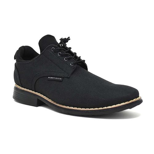 Zapato Casual Para Caballero Perry Ellis Negro PE-6021