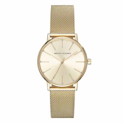 Reloj para dama A/X dorado A/X5536