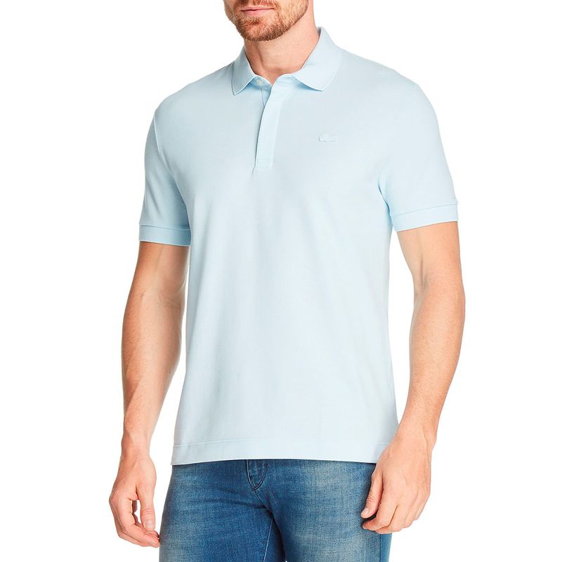 Playera tipo best sale polo azul cielo