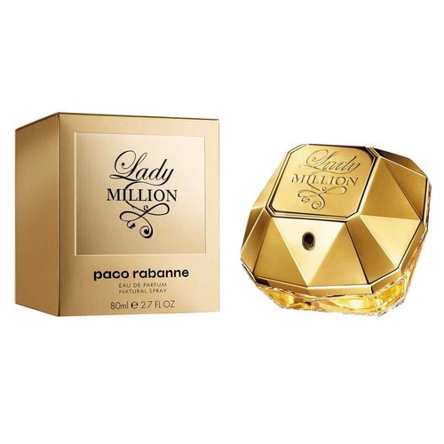 Perfume para dama Paco Rabanne lady millon 80ml 65051781