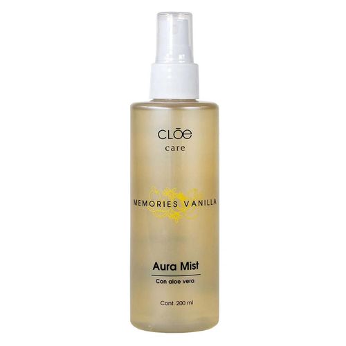 Body mist para dama Cloe aura mist memories vainilla 1carv21004vai