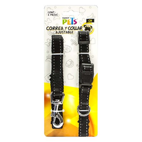 Correa Para Perro Fancy Pets Negro FL8710