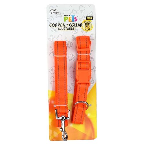 Correa Para Perro Fancy Pets Naranja FL8711