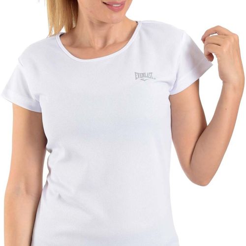 Playera Deportiva Para Dama Everlast Blanco V58012