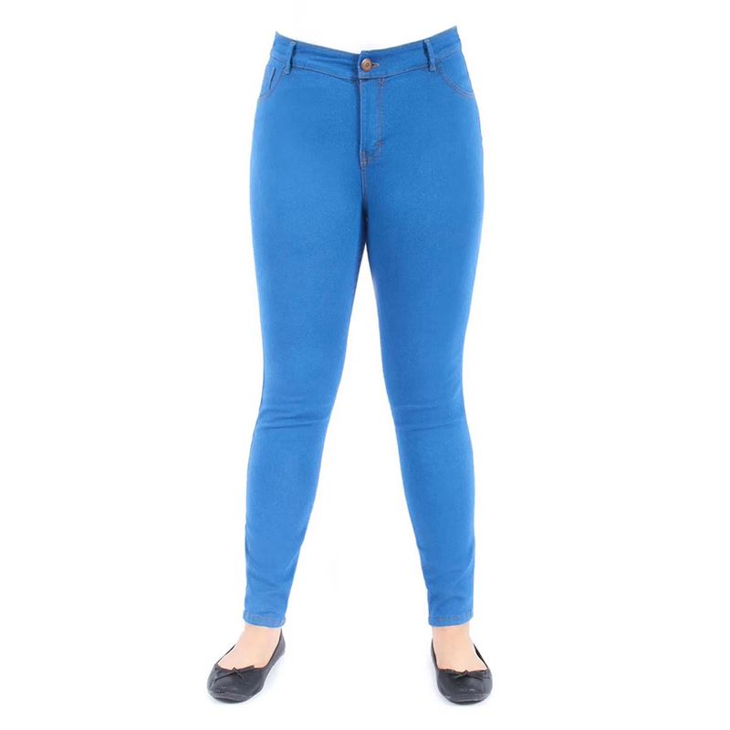 Pantalon De Mezclilla Para Dama Case Authentic Azul Claro 31677