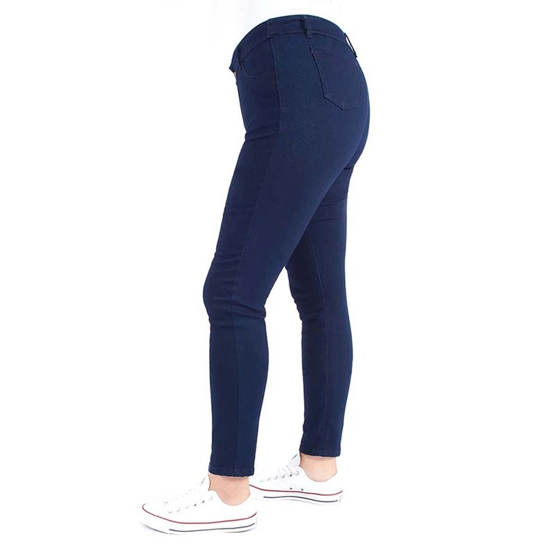 Pantalón De Mezclilla Para Dama Case Authentic Azul Medio 31677 - La Marina