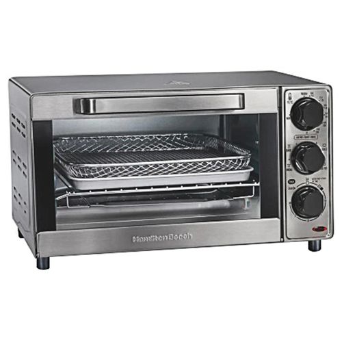 Horno Eléctrico Hamilton Beach Tostador y Freidor Silver 31403