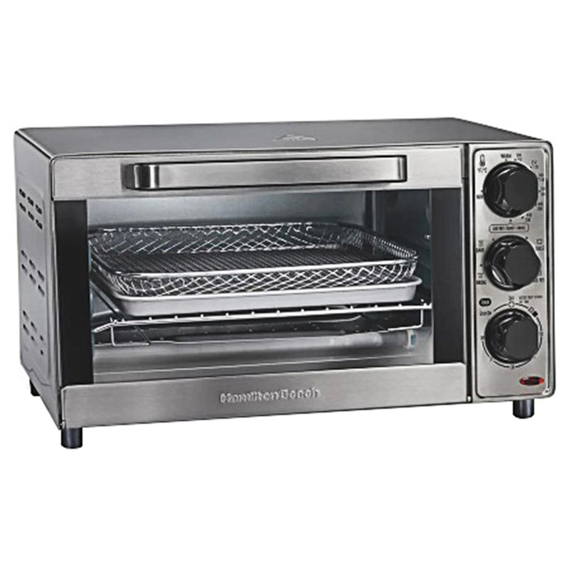 Horno eléctrico Hamilton Beach tostador y freidor silver 31403