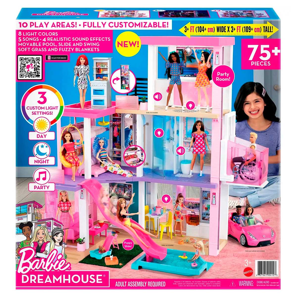 soporte Mojado De confianza Nueva Casa De Los Sueños Barbie GRG93 - La Marina