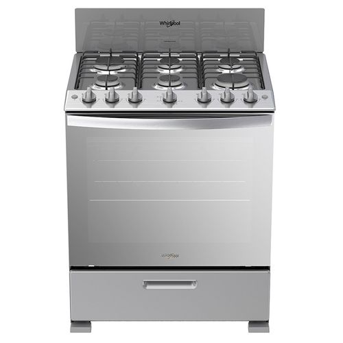 Estufa de piso Whirlpool 30p gris wfr3200d