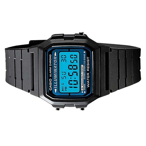 Reloj juvenil para caballero Casio negro f-105w-1aq