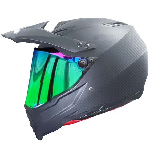 Casco cross Kov l carbón city kx1