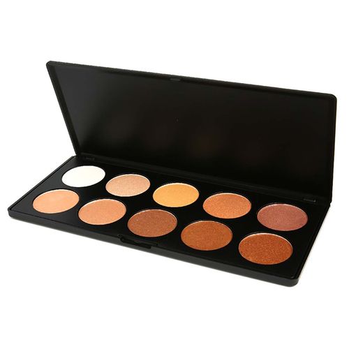 Paleta de iluminadores Beauty Creations glowing land 10gl