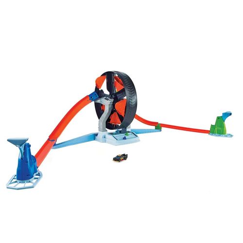 Autopista Hot Wheels Giros Extremos GJM77