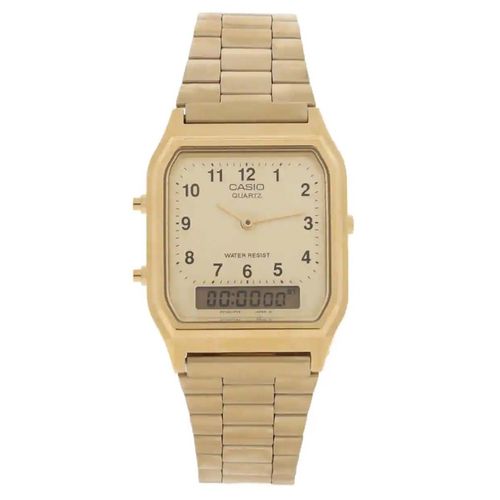 Reloj Juvenil Unisex Casio Dorado AQ-230GA-9BVT