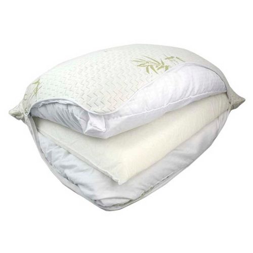 Almohada Standard Spring Air Blanco Layers