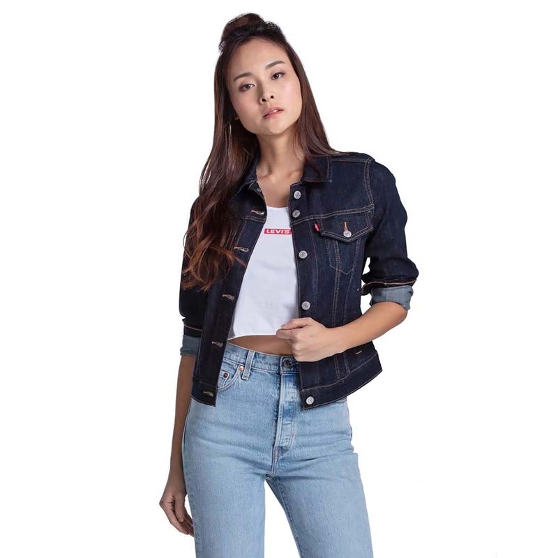 Chaqueta mezclilla best sale levis mujer