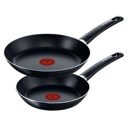 Juego De Sartenes Tefal 20 y 24cm Simplicity Negro B5759182