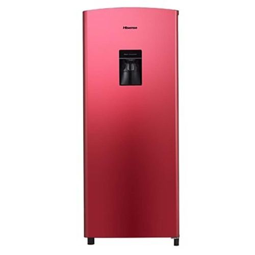 Refrigerador Hisense 1 Puerta 7P Rojo RR63D6WRX